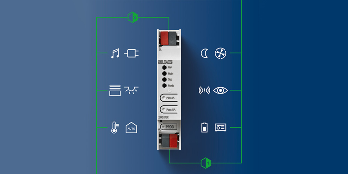 KNX Bereichs- und Linienkoppler bei Elektro-Consulting Fuhrmann Gallon Döring GmbH in Frankfurt am Main